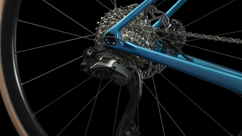 Cube Attain GTC SLX Rennrad Diamant 28" frozenteal´n´black