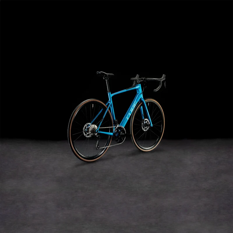Cube Attain GTC SLX Rennrad Diamant 28" frozenteal´n´black