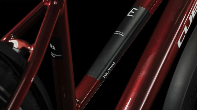 Cube Touring EXC Trekkingrad Trapeze 28" red´n´white