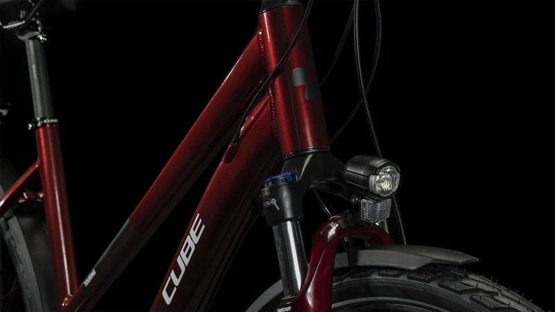 Cube Touring EXC Trekkingrad Trapeze 28" red´n´white