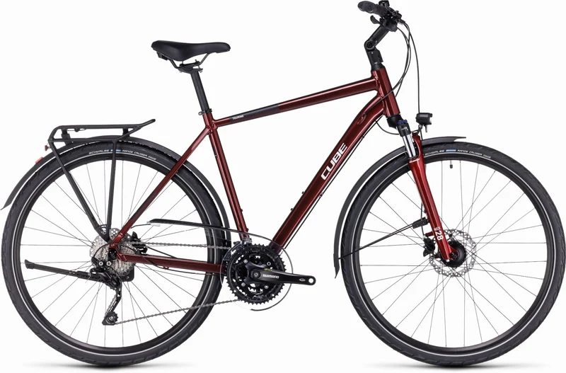 Cube Touring EXC Trekkingrad Diamant 28" red´n´white