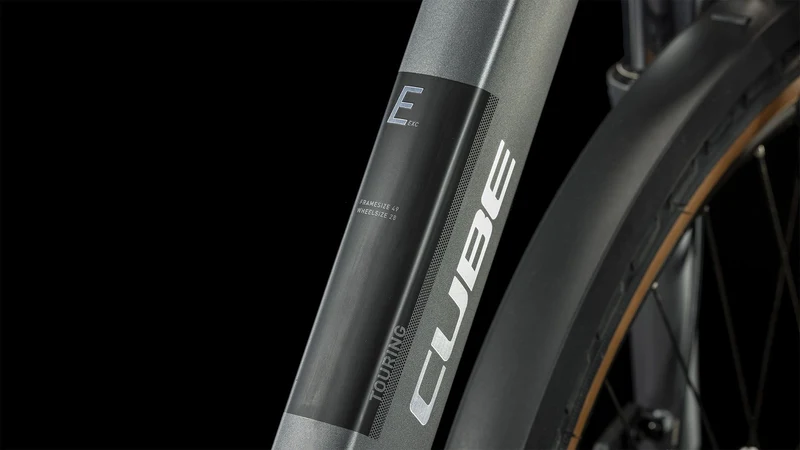 Cube Touring EXC Trekkingrad Easy Entry 28" grey´n´metal