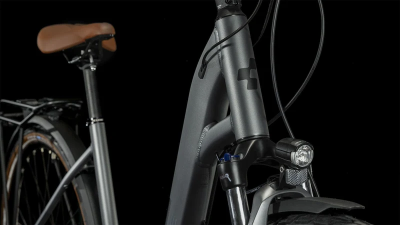 Cube Touring EXC Trekkingrad Easy Entry 28" grey´n´metal