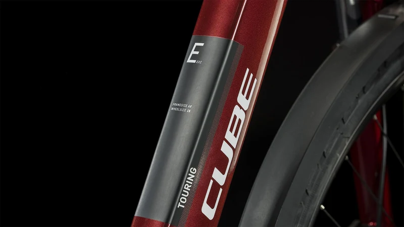 Cube Touring EXC Trekkingrad Easy Entry 28" red´n´white