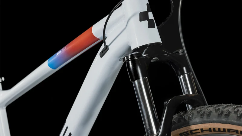 Cube Aim SLX MTB-Hardtail Diamant white´n´blue´n´red