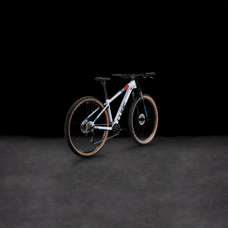 Cube Aim SLX MTB-Hardtail Diamant white´n´blue´n´red