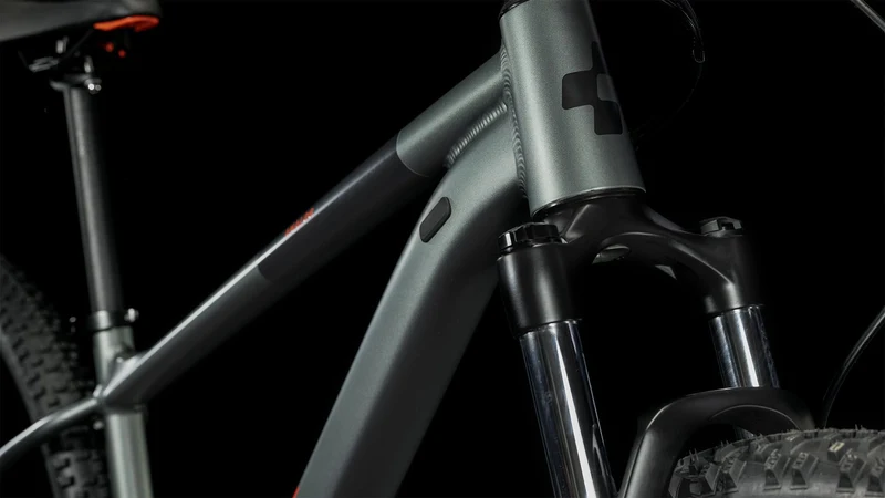 Cube Analog MTB-Hardtail Diamant flashgrey´n´red