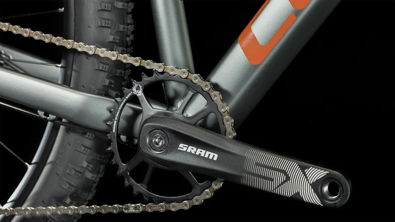 Cube Analog MTB-Hardtail Diamant flashgrey´n´red