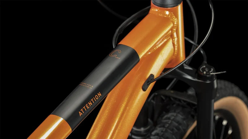 Cube Attention MTB-Hardtail Diamant fireorange´n´black