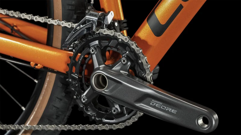 Cube Attention MTB-Hardtail Diamant fireorange´n´black