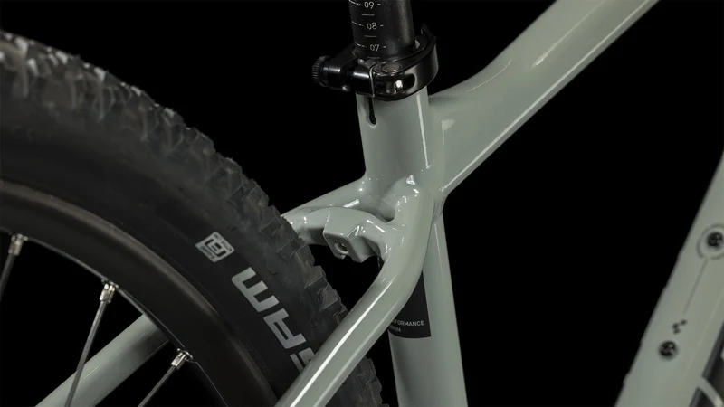 Cube Attention MTB-Hardtail Diamant swampgrey´n´black