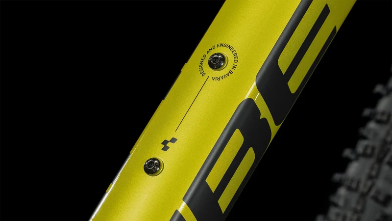 Cube Analog MTB-Hardtail Diamant flashlime´n´black