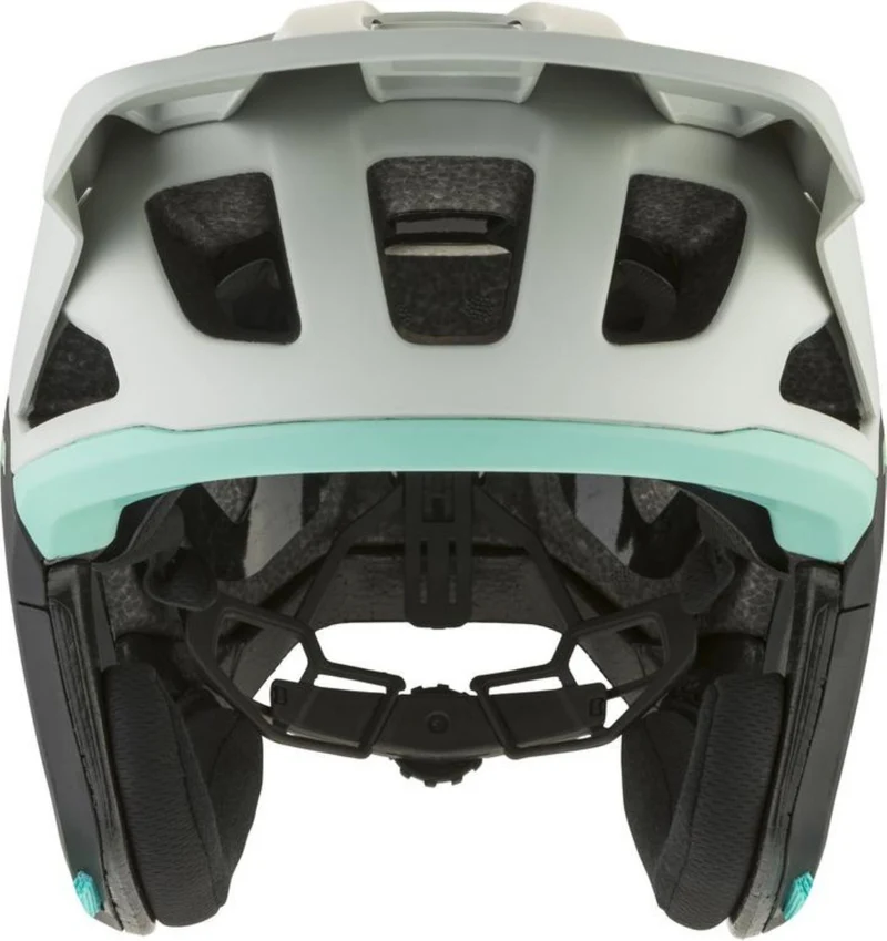 Alpina Root Mips MTB-Helm smoke-grey turquoise matt