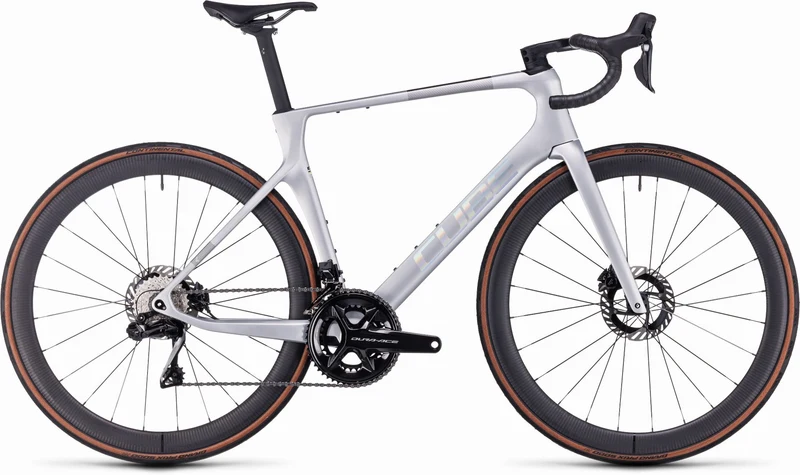 Cube Agree C:62 SLT Rennrad Diamant 28" silver´n´black
