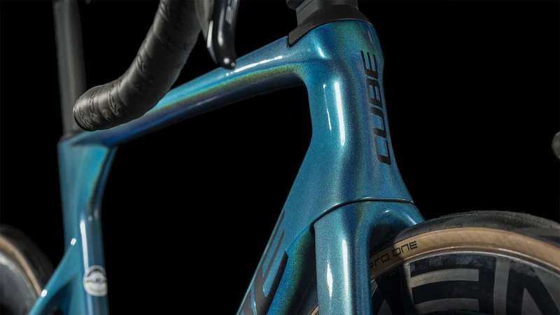 Cube Litening AERO C:68X SLT Rennrad Diamant 28" prizmblue´n´black