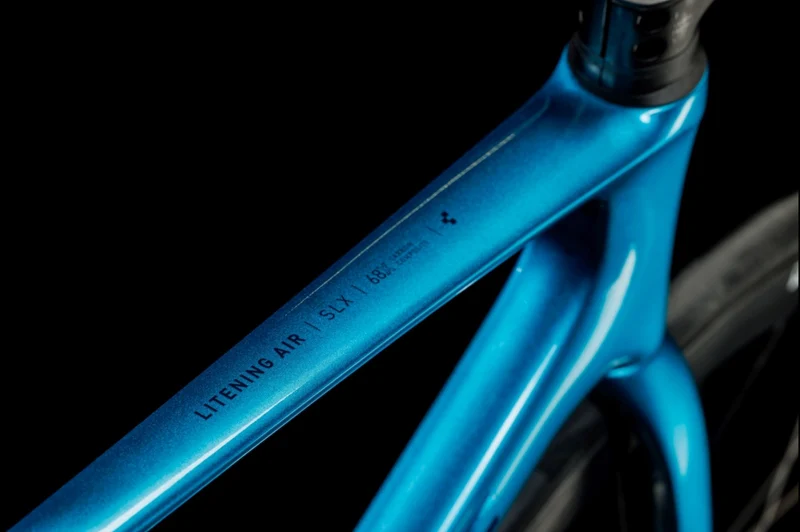 Cube Litening AIR C:68X SLX Rennrad Diamant 28" electricblue´n´blue