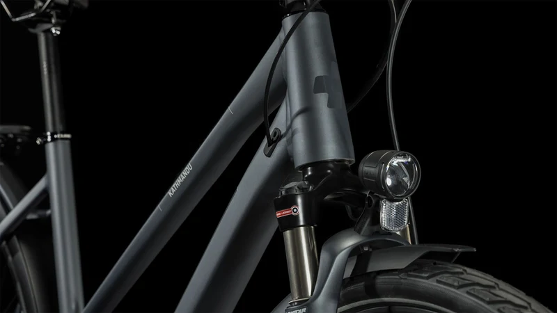 Cube Kathmandu EXC Trekkingrad Trapeze 28" darkgrey´n´grey