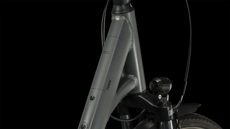 Cube Town Cityrad Easy Entry 28" grey´n´black