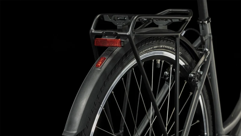 Cube Town Cityrad Easy Entry 28" grey´n´black