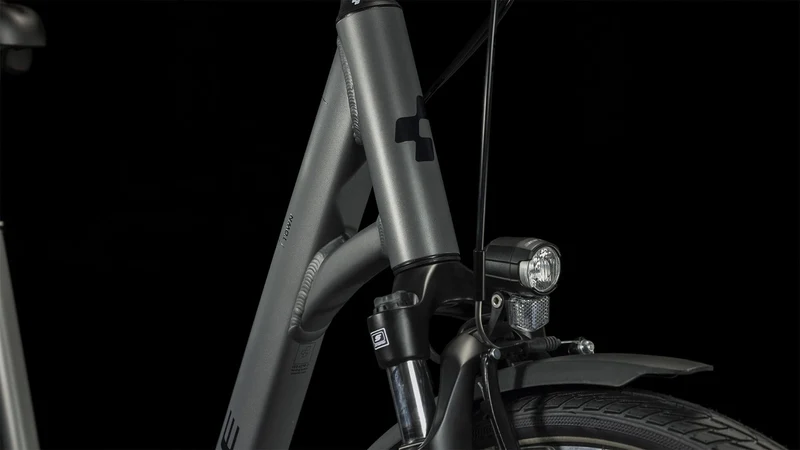 Cube Town Cityrad Easy Entry 28" grey´n´black