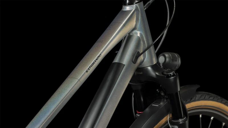Cube Kathmandu SLX Trekkingrad Trapeze 28" prizmsilver´n´black