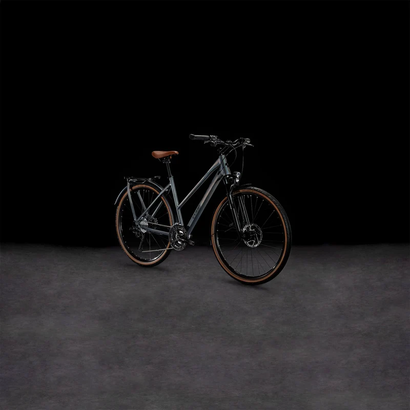 Cube Kathmandu SLX Trekkingrad Trapeze 28" prizmsilver´n´black