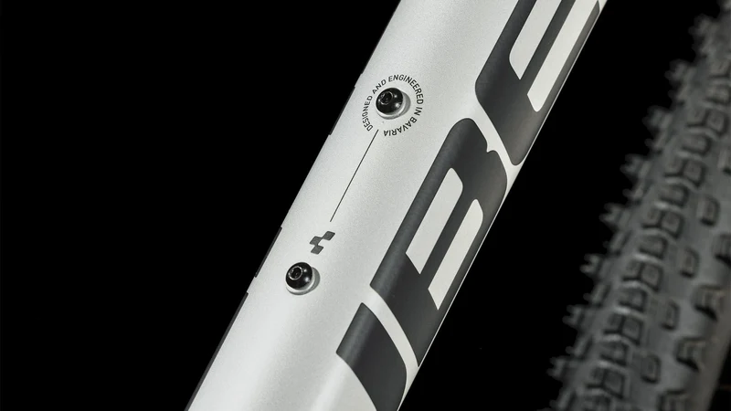 Cube Attention SLX MTB-Hardtail Diamant silvergrey´n´lime