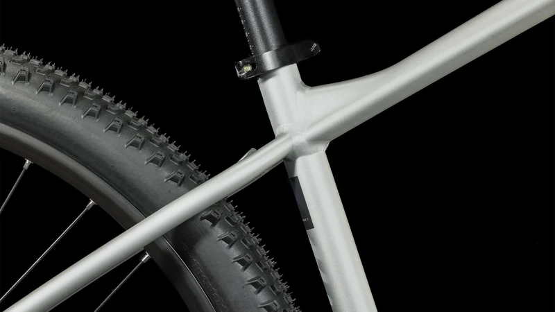Cube Attention SLX MTB-Hardtail Diamant silvergrey´n´lime