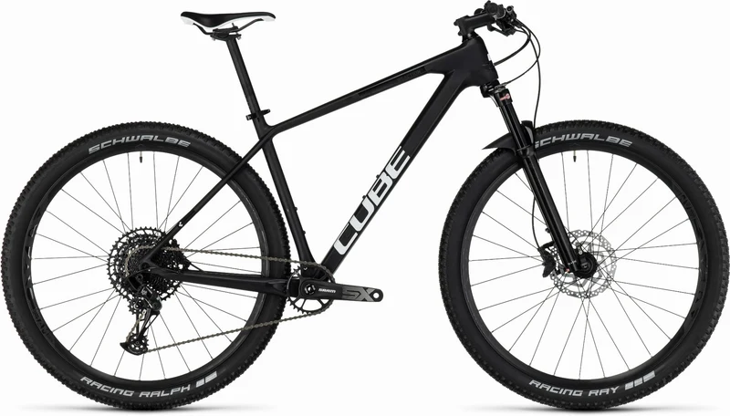 Cube Reaction C:62 One MTB-Hardtail Diamant 29" carbon´n´white