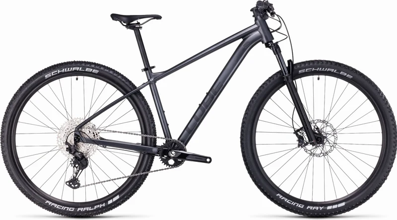 Cube Reaction Pro MTB-Hardtail Diamant metalblack´n´black