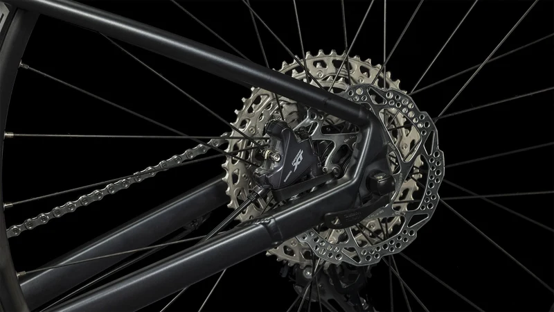 Cube Reaction Pro MTB-Hardtail Diamant metalblack´n´black