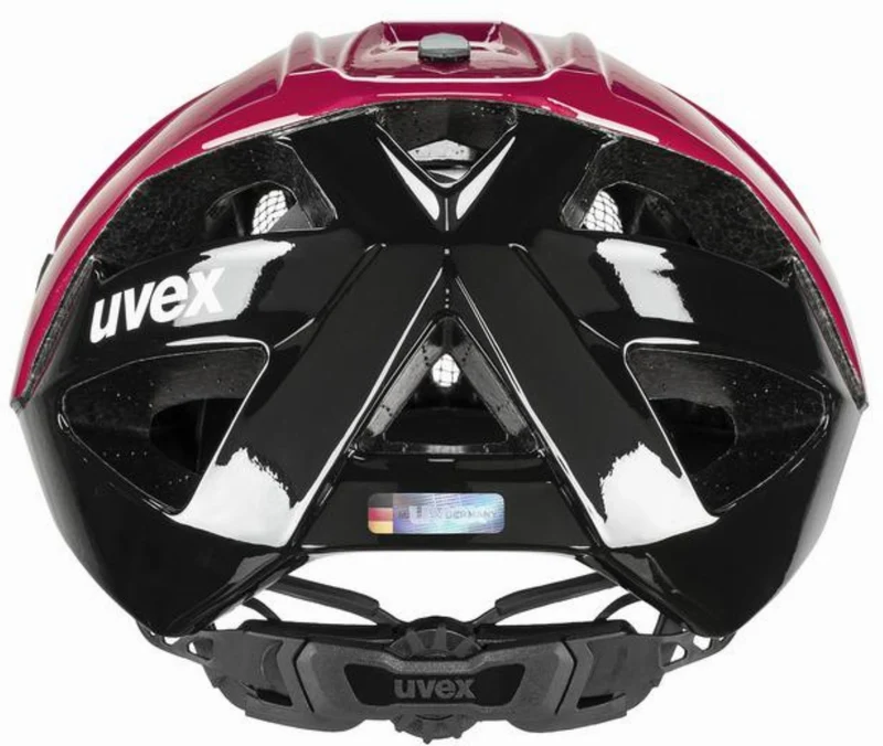 Uvex Quatro MTB-Helm ruby red-black