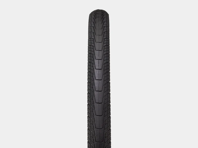 Bontrager H2 Hard-Case Lite Draht Hybrid-Reifen 28" black/reflective