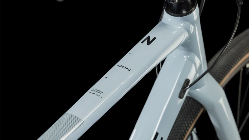 Cube Nuroad Gravelbike Diamant 28" skygrey´n´black