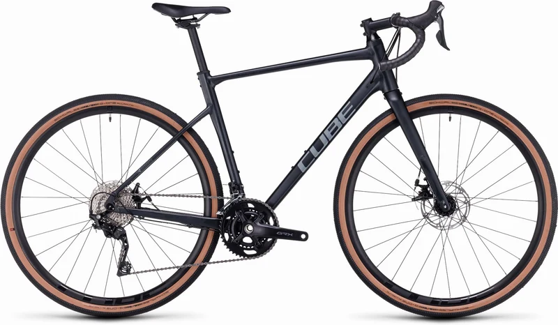 Cube Nuroad Pro Gravelbike Diamant 28" metalblack´n´grey