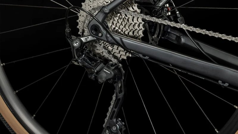 Cube Nuroad Pro Gravelbike Diamant 28" metalblack´n´grey