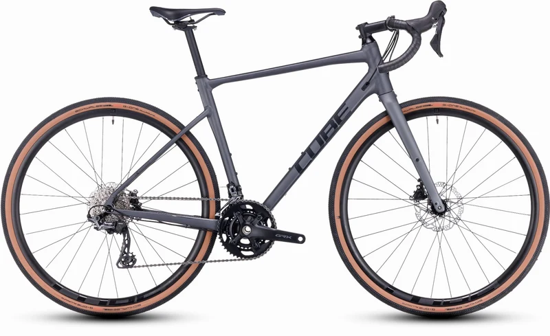 Cube Nuroad Race Gravelbike Diamant 28" grey´n´black