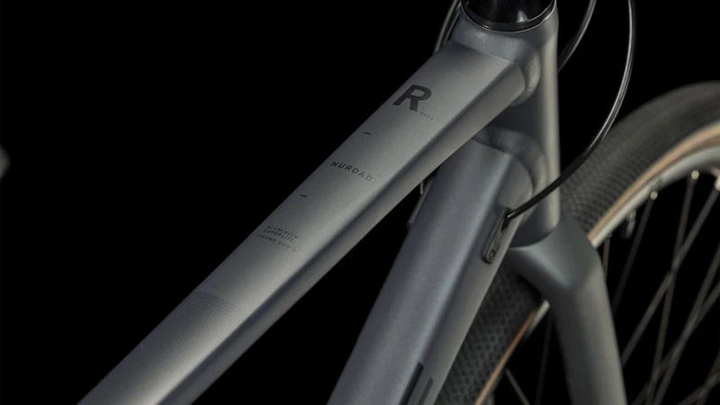 Cube Nuroad Race Gravelbike Diamant 28" grey´n´black
