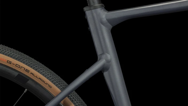 Cube Nuroad Race Gravelbike Diamant 28" grey´n´black