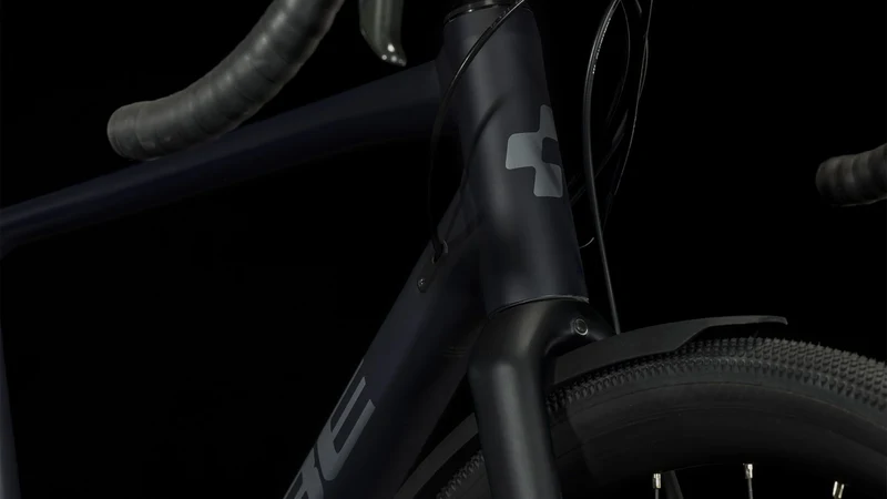 Cube Nuroad Pro FE Gravelbike Diamant 28" metalblack´n´grey