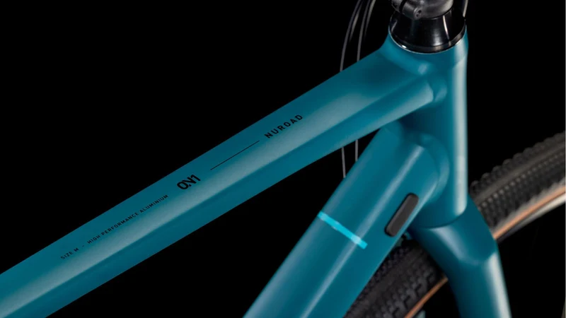 Cube Nuroad One Gravelbike Diamant 28" poseidongreen´n´black