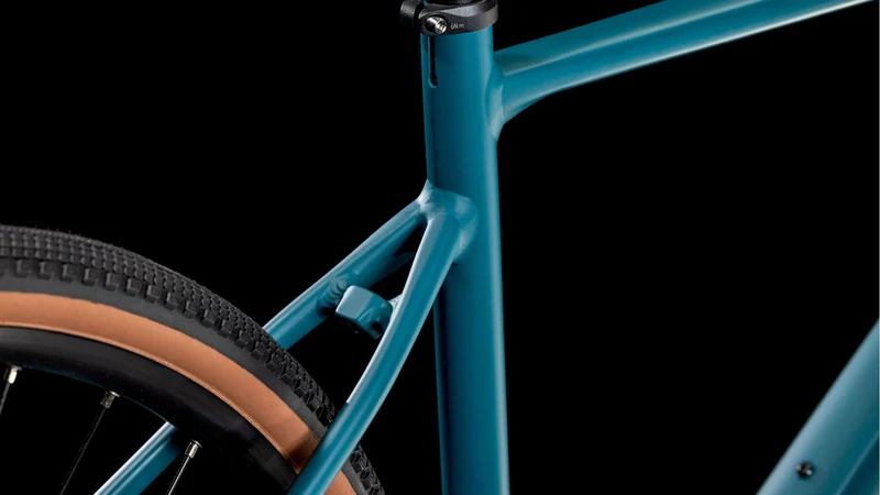 Cube Nuroad One Gravelbike Diamant 28" poseidongreen´n´black