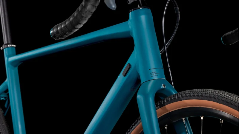 Cube Nuroad One Gravelbike Diamant 28" poseidongreen´n´black