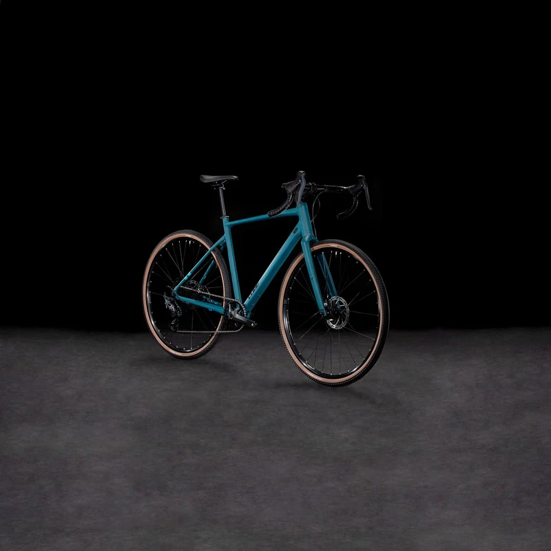 Cube Nuroad One Gravelbike Diamant 28" poseidongreen´n´black