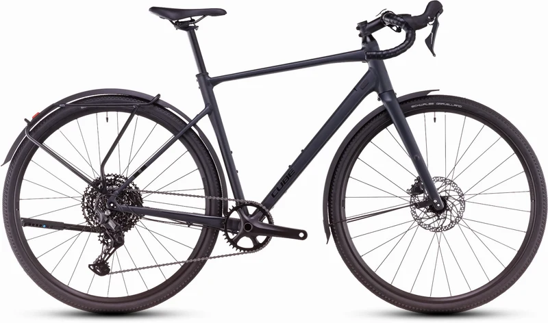 Cube Nuroad Pro FE Gravelbike Diamant 28" night´n´black