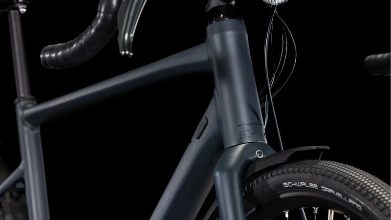 Cube Nuroad Pro FE Gravelbike Diamant 28" night´n´black