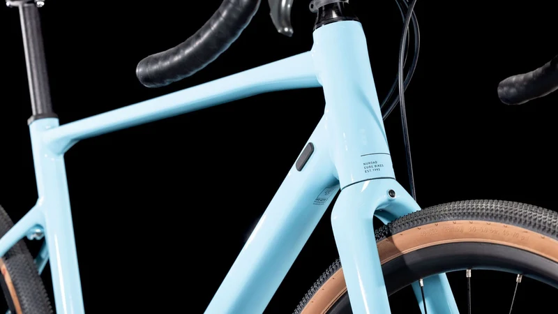 Cube Nuroad Pro Gravelbike Diamant mayablue´n´black