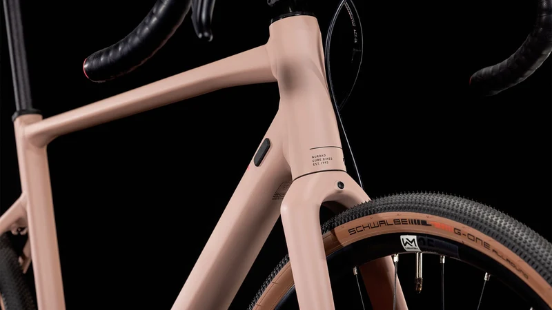 Cube Nuroad EX Gravelbike Diamant blushrose´n´pink