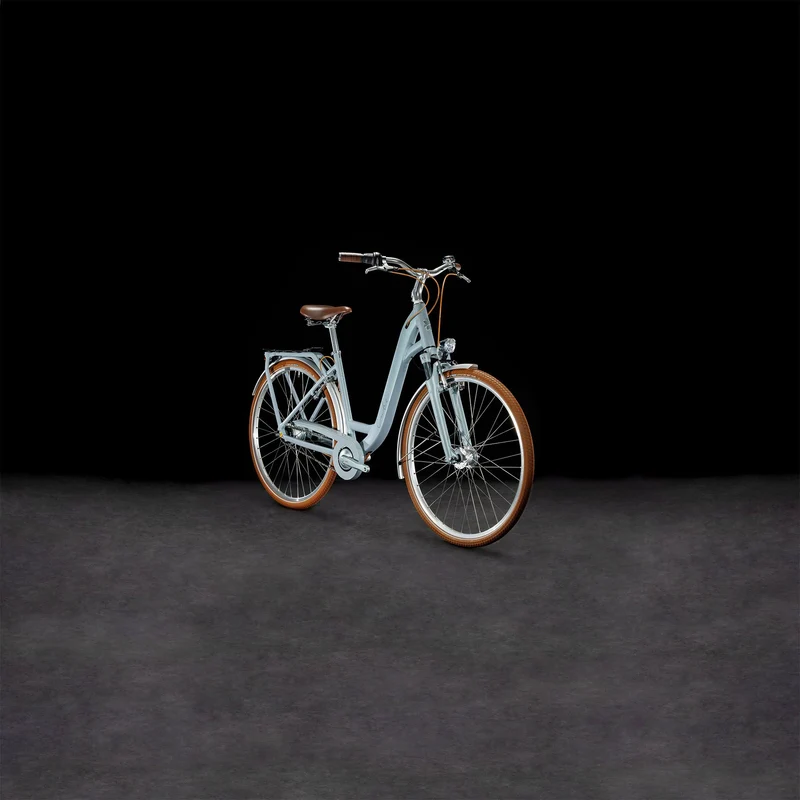 Cube Ella Cruise Cityrad Easy Entry 28" metallicstone´n´grey