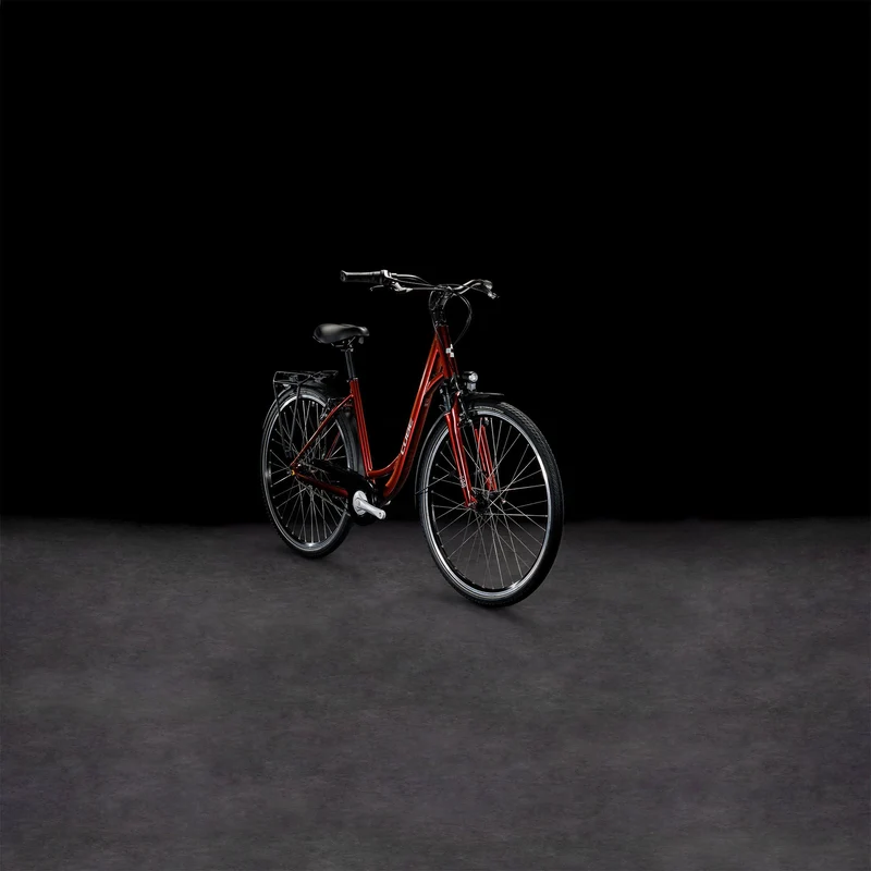 Cube Town Cityrad Easy Entry 28" red´n´grey